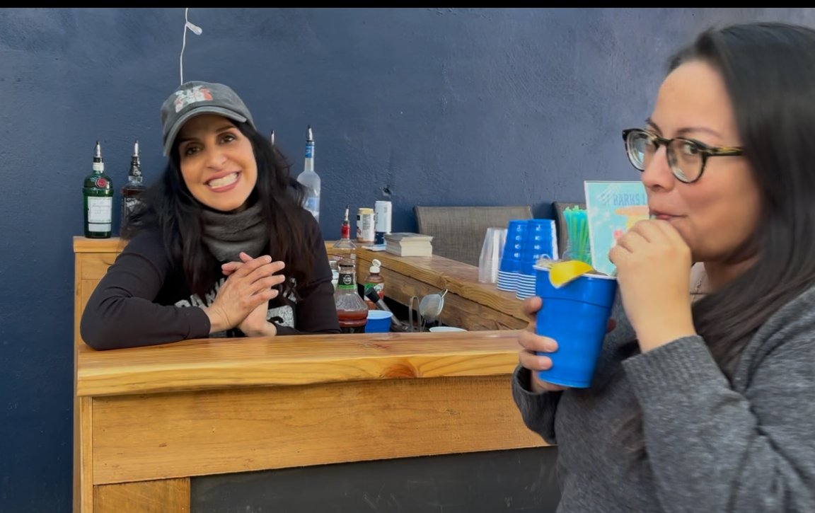 The St. Barks bar and social area